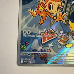Pokemon TCG Chimchar 41 First Partner Collection Black Star Promo - Image 5