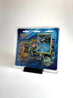 Pokemon 3-Pack Blister Acrylic Case Protection Display Sealed - Image 1