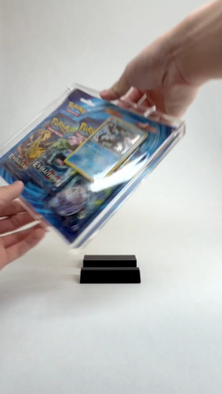 Pokemon 3-Pack Blister Acrylic Case Protection Display Sealed - Image 2