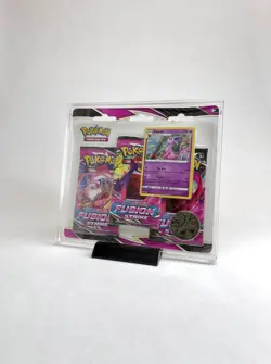 Pokemon 3-Pack Blister Acrylic Case Protection Display Sealed - Image 1