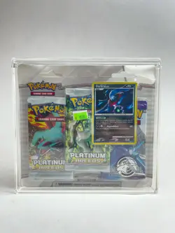 Pokemon 3-Pack Blister Acrylic Case Protection Display Sealed - Image 1