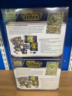 Surging Sparks Pokemon Center Elite Trainer Box Etb and Regular with Case - Image 3