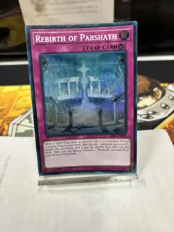 Yu-Gi-Oh! Rebirth Of Parshath 1st Ed. SR05-EN031 Super Rare NM/LP x1 - Image 1