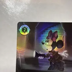 2025 Disney Lorcana | Minnie Mouse Ghost Hunter Epic | Whispers in the Well Holo - Image 3