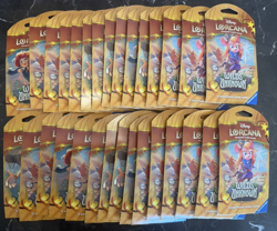 Disney Lorcana Wilds Unknown Sleeved Booster Pack - LOT OF 30 - Factory Sealed - Image 1