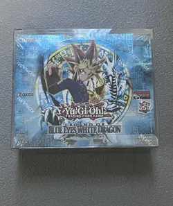 Yu-Gi-Oh Legend Of Blue Eyes White Dragon Booster Box 25th Sealed With Case - Image 1
