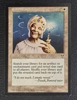 Enlightened Tutor Mirage Regular MTG LP Magic Card - Image 1