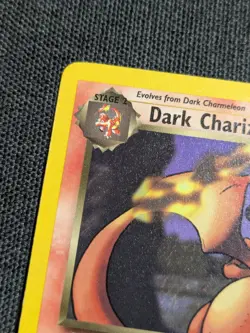 Pokemon 1999-2000 WOTC Team Rocket Rare Non-Holo Card #21/82 Dark Charizard NM - Image 2