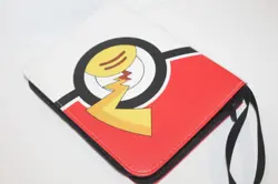 Pokemon 400 Card 4 Pocket 3 Ring Binder - Red, White, Yellow Poke Ball Pikachu - Image 3