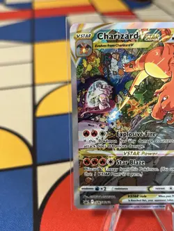 Charizard VSTAR SWSH262 Sword & Shield Black Star Promo NM Pokemon TCG Card - Image 3