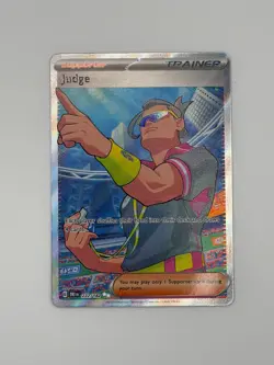 Judge 222/182 Sv10: Destined Rivals Holo Pokemon TCG - Image 1