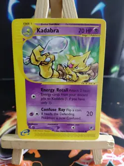 Pokemon TCG Kadabra Expedition Base Set 84/165 Regular Uncommon - Image 1