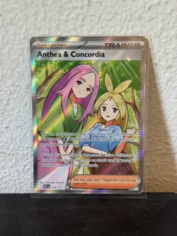 Anthea and Concordia 254/217 Ascended Heroes Pokemon TCG Full Art Trainer NM - Image 1