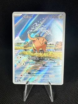 Pokemon Cufant Illustration Rare Holo Basic Sv: Shrouded Fable 076/064 NM - Image 1