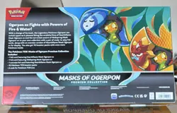 Pokemon TCG Masks of Ogerpon Premium Collection Box Promo + Oversize - Image 2