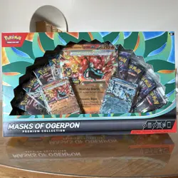 Pokemon TCG Masks of Ogerpon Premium Collection Box Promo + Oversize - Image 3