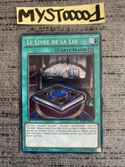 Carte Yu-gi-oh! Le Livre De La Loi FUEN-FR036 Secret Rare Francais Occasion - Image 1