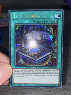 Carte Yu-gi-oh! Le Livre De La Loi FUEN-FR036 Secret Rare Francais Occasion - Image 3