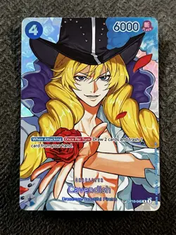 Cavendish SP OP10-045 Rare One Piece TCG Time Of Battle OP16 ENGLISH 2026 NM - Image 1
