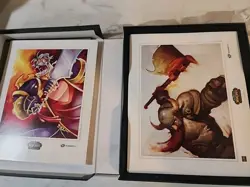 World of Warcraft Trading Card Game Alliance Art Card Set 35 8x10 Kings Honor - Image 4