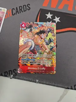Monkey.D.Luffy Alt Art OP16-015 OP16 - The Time of Battle NM - Image 1