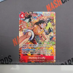 Monkey.D.Luffy Alt Art OP16-015 OP16 - The Time of Battle NM - Image 2