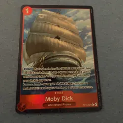 Moby Dick Alternate Art OP16-021 One Piece Time of Battle ENGLISH - Image 1