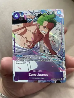 One Piece Zoro-Juurou Treasure Rare (TR) ST18-004 Emperors in the New World LP - Image 1