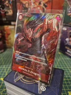 One Piece TCG Monkey.D.Dragon OP07-015 500 Years in the Future Alt Art - Image 1