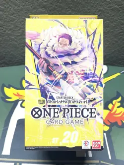 ONE PIECE TCG Charlotte Katakuri (Yellow) Starter Deck (ST-20) New W PRB01 Pack! - Image 1