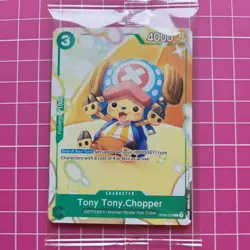 CONVENTION EXCLUSIVE Tony Tony Chopper Alt Art One Piece Promo Op09-029 Sealed - Image 1