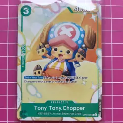 CONVENTION EXCLUSIVE Tony Tony Chopper Alt Art One Piece Promo Op09-029 Sealed - Image 3