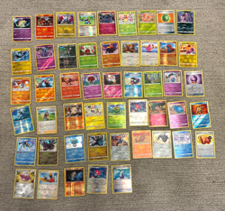50x Reverse Holo Foil Pokemon Cards (Assorted Lot with No Duplicates) - Image 1