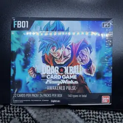 Dragon Ball Super Card Game Fusion World FB01 Awakened Pulse Booster Box English - Image 1
