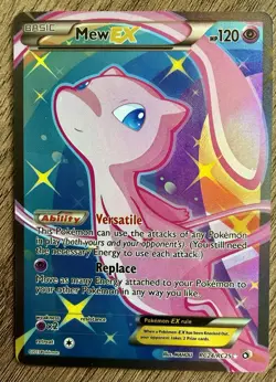 Mew EX Legendary Treasures RC24/RC25 Holo Custom Handmade Fan Art Card - Image 1