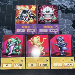 Ojama Lot! 5x Anime Style Custom Yugioh Cards - Image 1