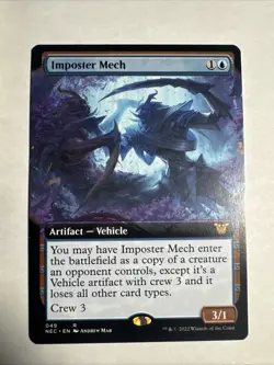 Imposter Mech (Extended Art) - Near Mint MTG Commander: Kamigawa: Neon Dynasty - Image 1