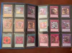 Yugioh Collection Binder 350+ Cards Tons Of Foil Cards - Image 2