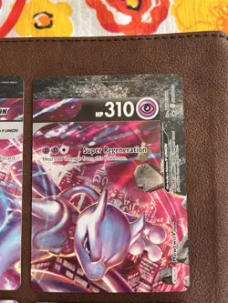 Pokemon TCG Mewtwo V-UNION 4-Card Set SWSH159-162 Holo - Image 3