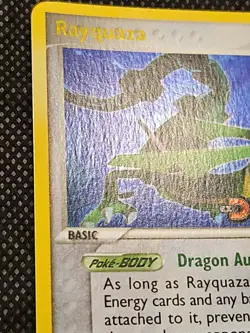 Rayquaza Ex Deoxys 22/107 Reverse Holo Stamped 2000 Pokemon Card VLP+ NM - Image 5