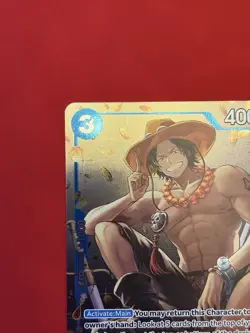 Portgas.D.Ace (Tin Pack Set Vol. 2) P-074 Foil One Piece Promotion Cards NM - Image 4