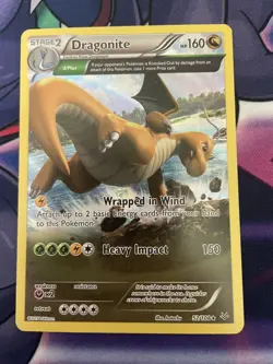 Pokemon XY Roaring Skies Dragonite Holo Rare Card 52/108 - NM - Image 1