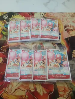 8x One Piece Promos Pack (Gol D Roger Promo P-101 to P-107 Card English) SEALED - Image 1