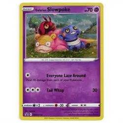 Galarian Slowpoke SWSH126 Holo Sword & Shield Black Star Promo ☆NM-MINT☆ Card² - Image 1