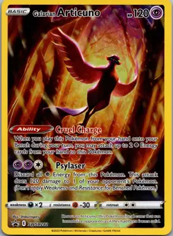 Galarian Articuno Holo Promo SWSH: Sword & Shield Promo Cards SWSH282 NM - Image 1