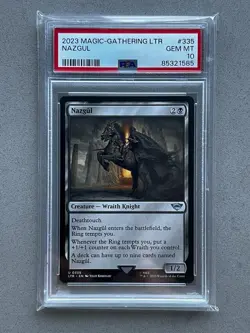 PSA 10 - MTG Lord of the Rings Nazgul Card #335 Magic the Gathering 0335 LOW POP - Image 3