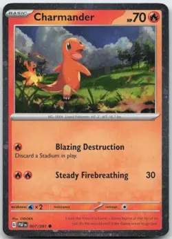 Charmander - (Cosmos Holo) Common Holo Miscellaneous Cards & Products 007/091 NM - Image 1