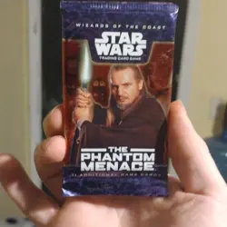 Wizards of the Coast Star Wars TCG The Phantom Menace Booster Pack 11 Cards - Image 1