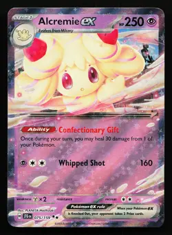 Alcremie ex 075/159 Holo Journey Together Pokemon Card - Image 1