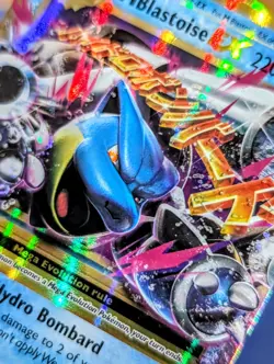 Pokemon XY Evolutions Mega Card M Blastoise EX 22/108 Ultra Rare Holo NM - Image 2